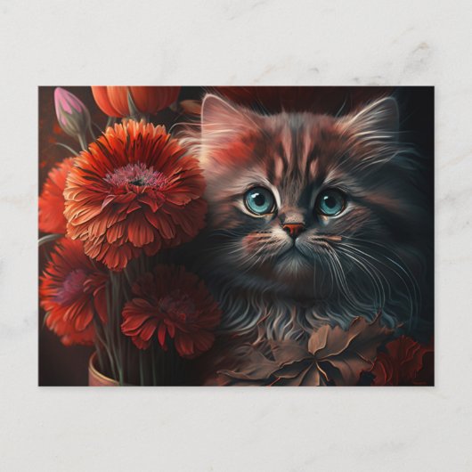 カルテスポストアレスキャットフルーア ポストカード (正面)