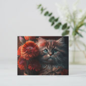 カルテスポストアレスキャットフルーア ポストカード (スタンド正面)