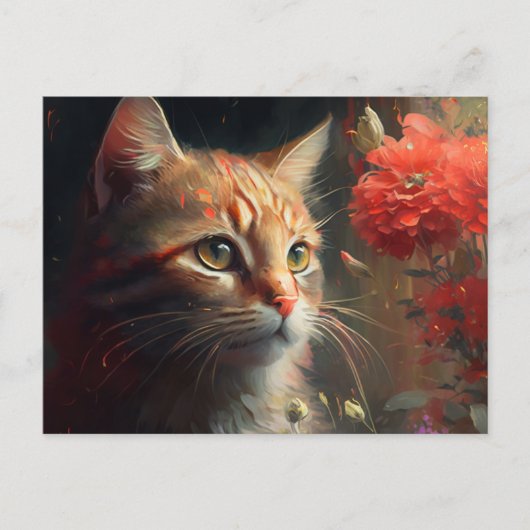 カルテスポストアレスキャットフルーア ポストカード (正面)