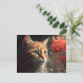 カルテスポストアレスキャットフルーア ポストカード (スタンド正面)