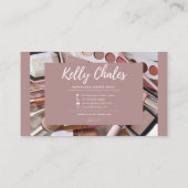 カルテスヴィサイト化粧アーティストTAS 名刺 (裏面)