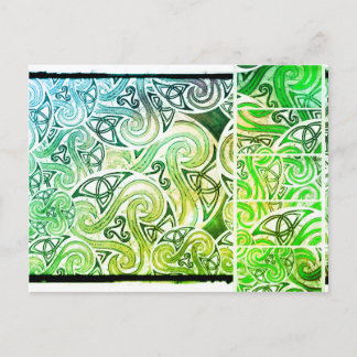 カルテセルティックトリスケレ ポストカード