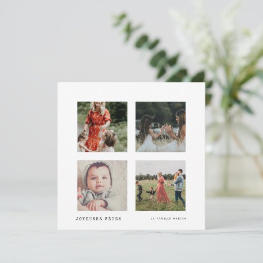 カルテノエル・ジョユース・フェテスコラージュ4枚の写真 シーズンカード (スタンド正面)