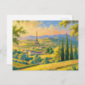 カルテポサーレデボヤージアフランス | 土産ユニーク ポストカード (正面/裏面)