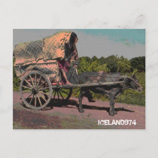 カルテポスタレイルデラ懇親会アイスランド974 ポストカード