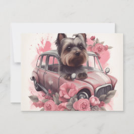 カルテポストアルスドッグヨークシャー ポストカード