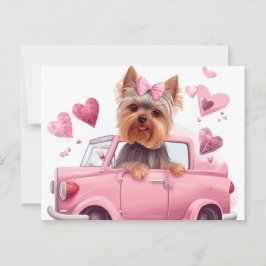 カルテポストアルスドッグヨークシャー ポストカード