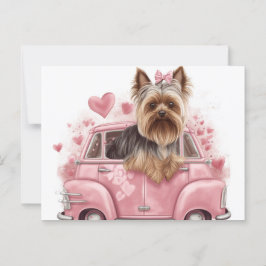 カルテポストアルスドッグヨークシャー ポストカード