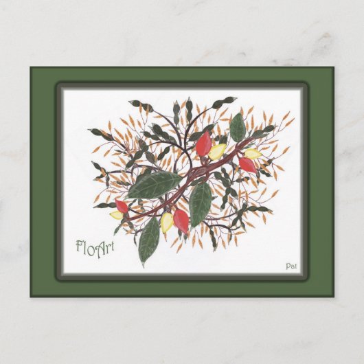 カルテポストアルフロアート ポストカード (正面)