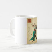 カルテポストアーレコーヒーマグ コーヒーマグカップ (正面左)