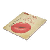 カルテポストアーレバレンタインキス タイル (側面)