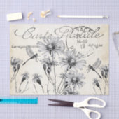 カルテポストアーレワイルドフラワードラゴンフライデコップクラフト 薄葉紙 (クラフト)