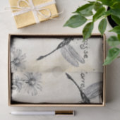 カルテポストアーレワイルドフラワードラゴンフライデコップクラフト 薄葉紙 (ギフト)