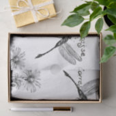 カルテポストアーレワイルドフラワードラゴンフライデコップクラフト 薄葉紙 (ギフト)