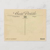 カルテポストエールのポストカード ポストカード (裏面)