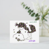 カルテポストエールジョリープチフェグヌイユ ポストカード (スタンド正面)