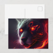 カルテポストエールタイガー ポストカード (正面/裏面)