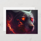 カルテポストエールタイガー ポストカード (正面/裏面)