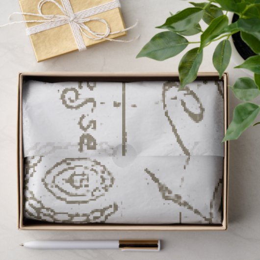 カルテポストエールデコペフランスのヴィンテージポストマークTi 薄葉紙 (ギフト)