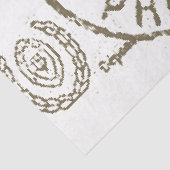 カルテポストエールデコペフランスのヴィンテージポストマークTi 薄葉紙 (詳細)