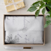 カルテポストエールフランスのフラワードラゴンフライ 薄葉紙 (ギフト)