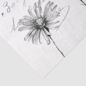 カルテポストエールフランスのフラワードラゴンフライ 薄葉紙 (詳細)