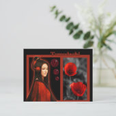 カルテポストエールフルーアコケリコ ポストカード (スタンド正面)