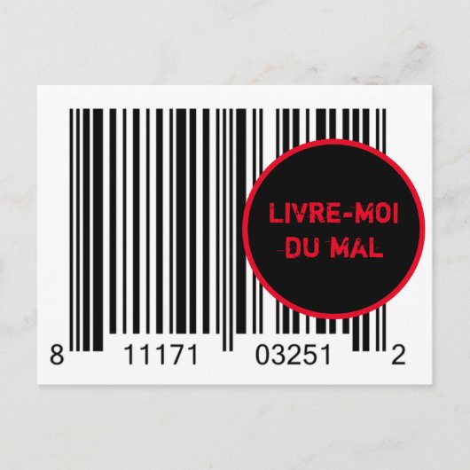 カルテポストエールIroneme "Livre-moi du mal" ポストカード (正面)