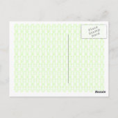 カルテポストビジョンpsychederique verte ポストカード (裏面)