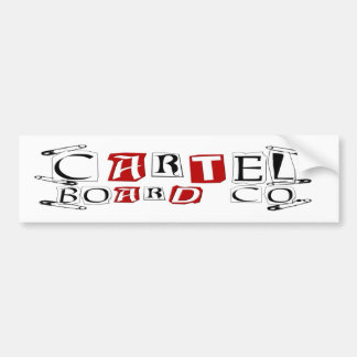 カルテルの安全ステッカー バンパーステッカー