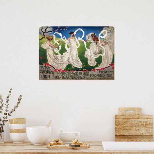 カルテル国際的第1回モダン展 ポスター (キッチン)