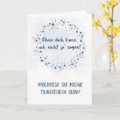 カルテ – ウィルストデュメイントラウゼウギンセイン カード (黄色い花)