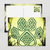 カルテ、ケルティシャー・ノテン、フォート、ハンド ポストカード (正面/裏面)