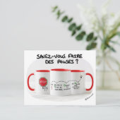 カルテ・ド・コーチング：ファワール・デ・ポーズを救う？ ポストカード (スタンド正面)