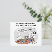 カルテ・ド・コーチング：環境 – vs – ヴォロンテ ポストカード (スタンド正面)