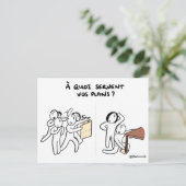 カルテ・ド・コーチング「計画・行動S.U.P.E.R.」 ポストカード (スタンド正面)