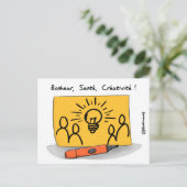 カルテ・ド・ヴォー「クレアティビテ」 ポストカード (スタンド正面)