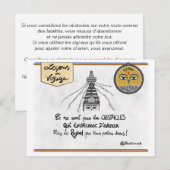 カルテ・レソン・ド・ボヤージ:トランスフォルメスヴォス障害 ポストカード (正面/裏面)