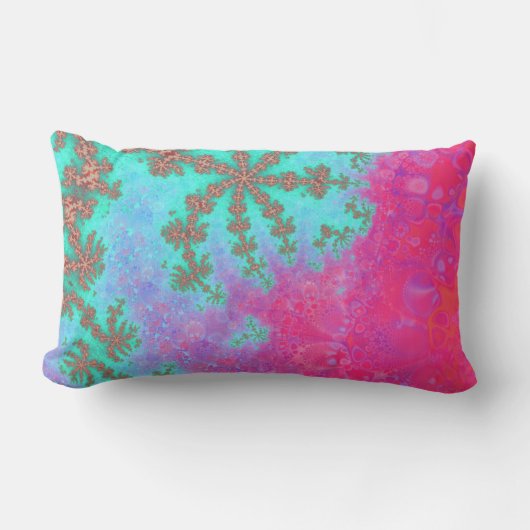 カルデリア秋フラクタル ランバークッション (正面)