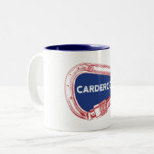 カルデロック登山カラビナー ツートーンマグカップ (正面左)