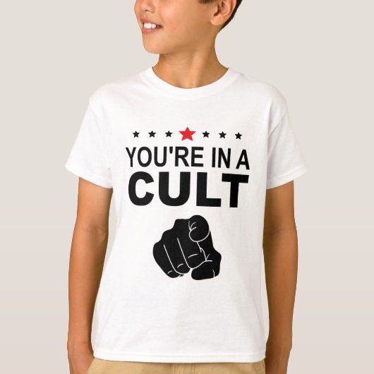 カルトのサインです Tシャツ (正面)