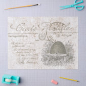 カルトのポストレフランスのースクリプトBeehive Skip Decompage 薄葉紙 (クラフト)