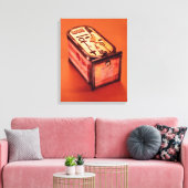 カルトウチェ形の箱 キャンバスプリント (インサイチュ (リビング))