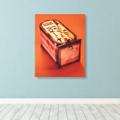 カルトウチェ形の箱 キャンバスプリント (インサイチュ (ウッドフロア))