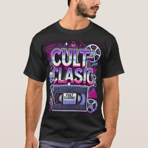 カルトクラシックレトロ80sグラフィックTシャツ – VHSホラー Tシャツ