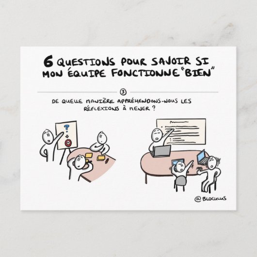 カルトコーチングデキペ「3/6:レフクション» ポストカード (正面)