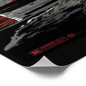 カルトディレクターWolfganによるDas Boot Cult Movie Film ポスター (角)