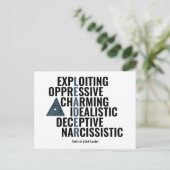 カルトリーダーの特徴 ポストカード (スタンド正面)