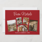 カルトリーナディナターレコラージディフォートフェスティボ シーズンカード (正面)