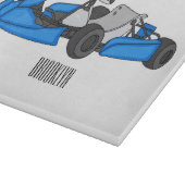 カルトレーシングカートゥーンイラストレーション カッティングボード (角)